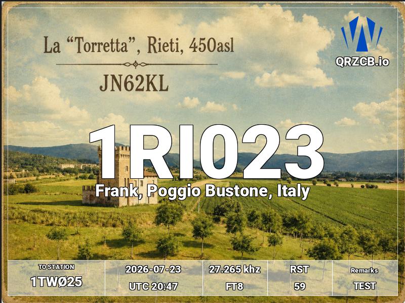 Latest eQSL