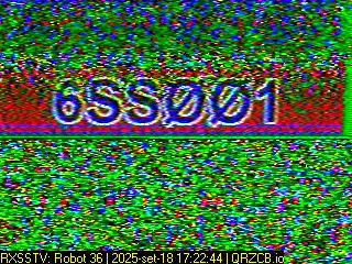 SSTV Image