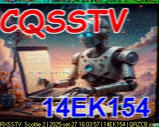SSTV Image