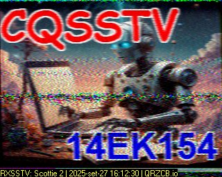 SSTV Image