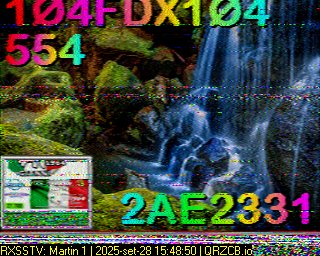 SSTV Image