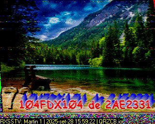 SSTV Image