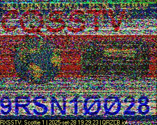 SSTV Image