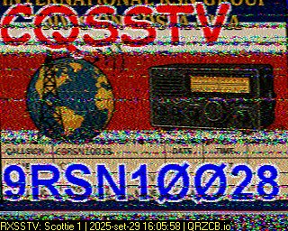 SSTV Image
