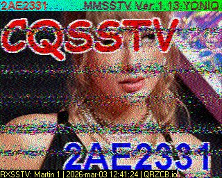 SSTV Image