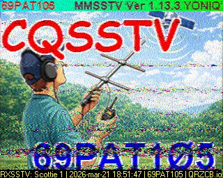 SSTV Image