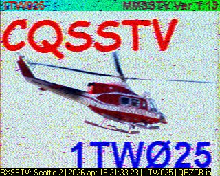 SSTV Image
