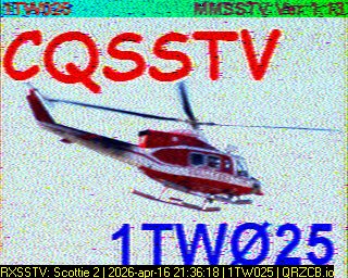 SSTV Image