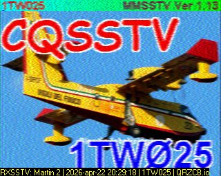 SSTV Image