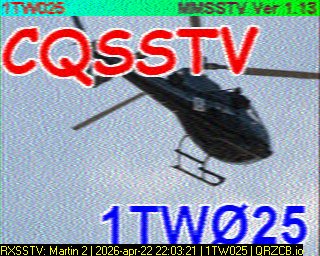 SSTV Image