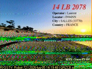 SSTV Image