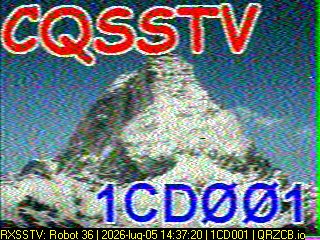 SSTV Image