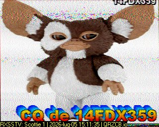 SSTV Image